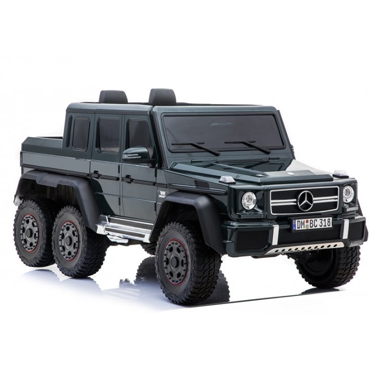 Elektrické autíčko Mercedes G63 6x6 - čierne